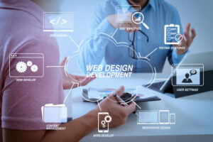 مواقع الويب بين التصميم والتطوير خدمات التكنولوجيا